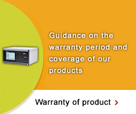 Warranty of product